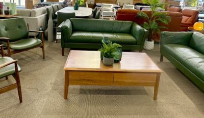 Alternative view of DIANA 2 SEATER FULL LEATHER