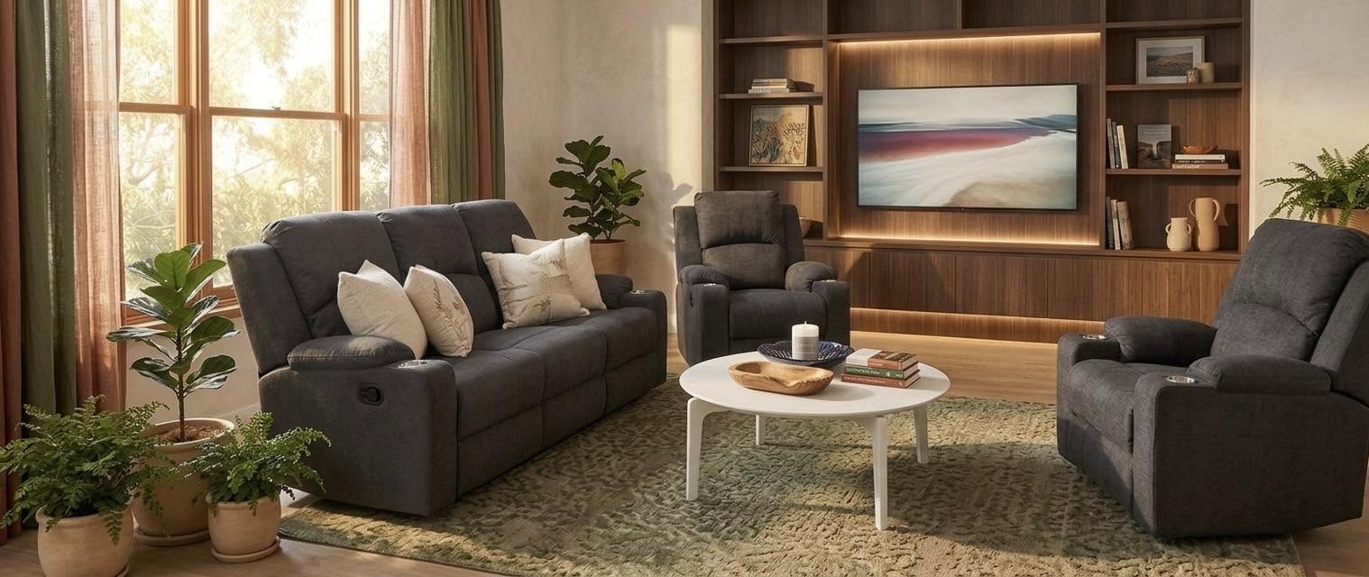 Monique Manual Recliner Suite