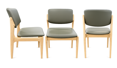 Alternative view of Olivia Leather Dining Chair